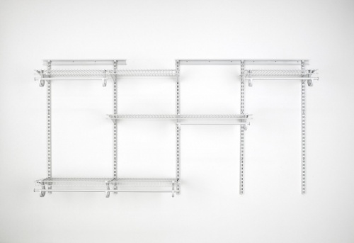 Adjustable ShelfTrack Organiser Kit 8809, 1.52m (5') up to 2.44m (8') wide